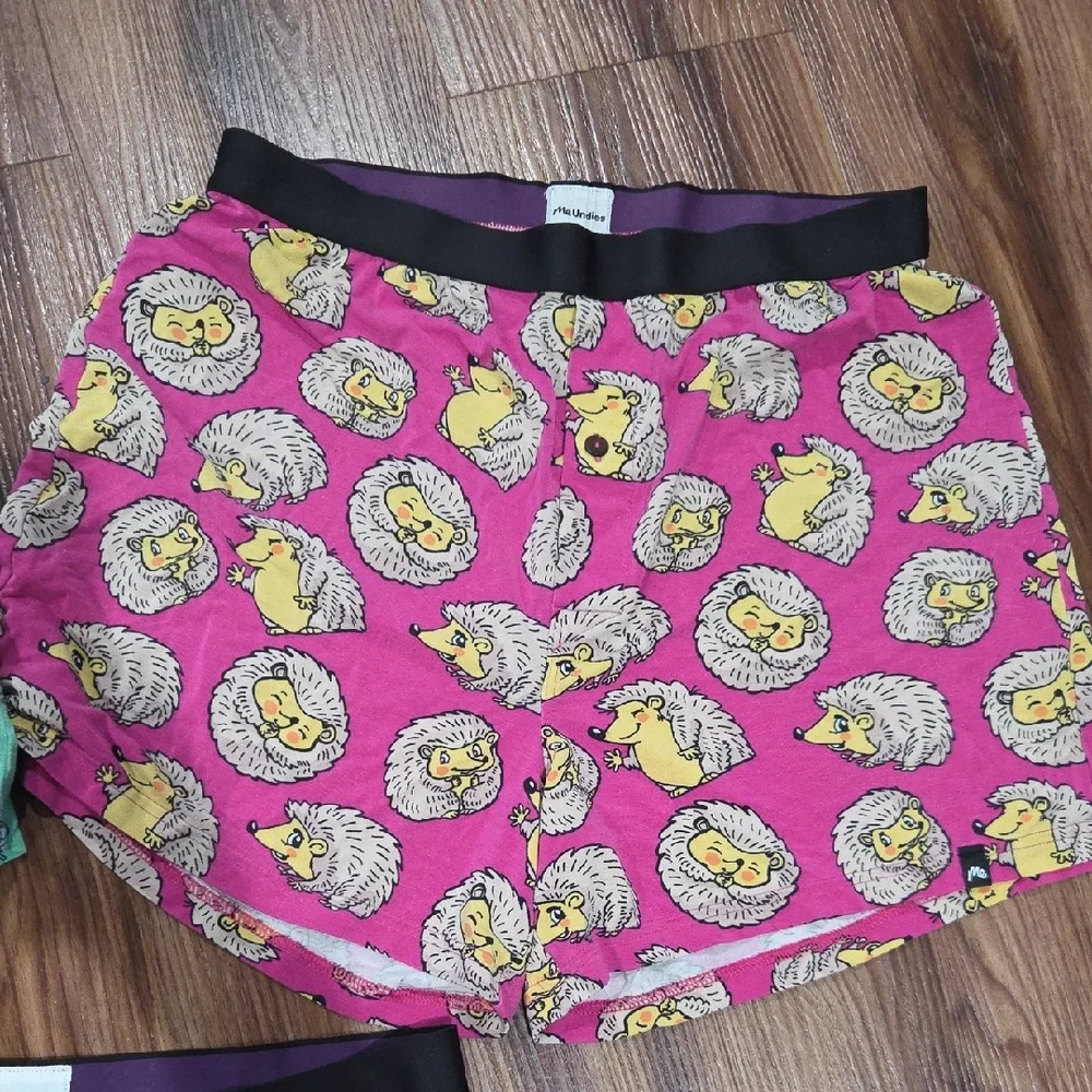MeUndies Purple and Gray Boxer Briefs - Picture 3 of 8